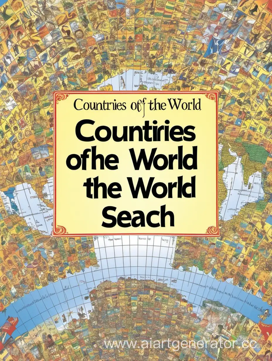Countries of the World Word Search book cover