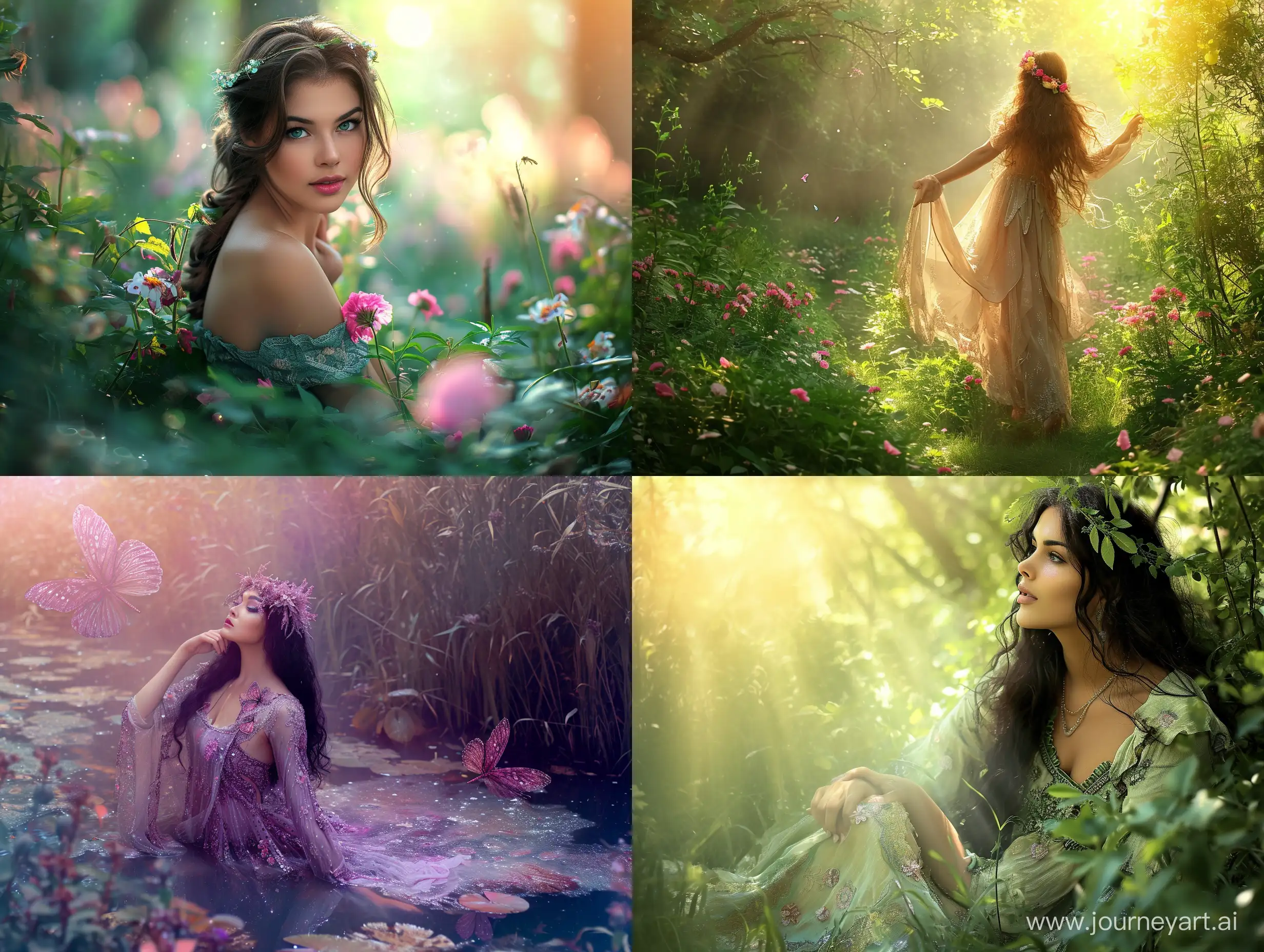 Enchanting-Woman-in-a-Magical-Garden-Fantasy-Art