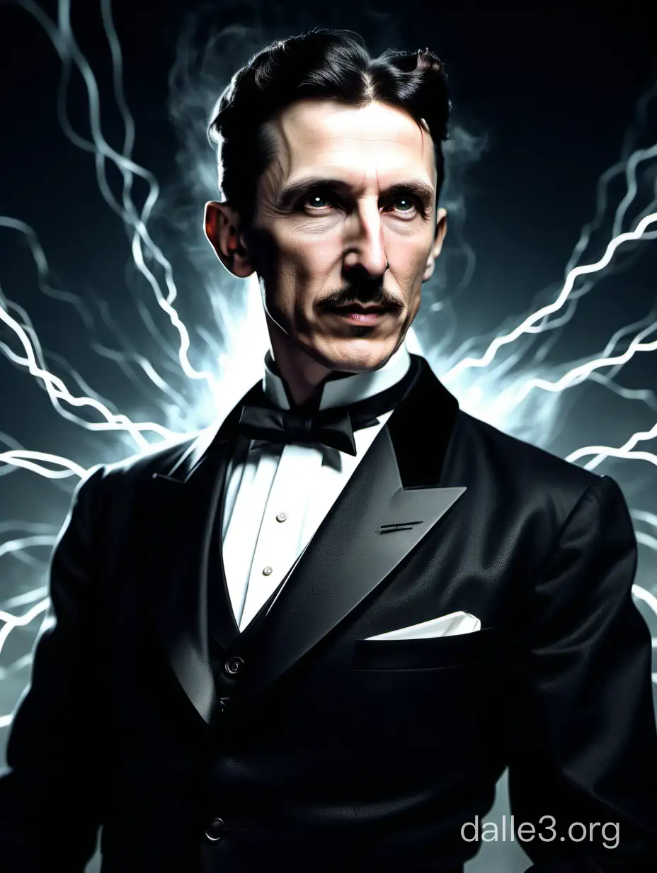Nikola Tesla as a James Bond Vilain