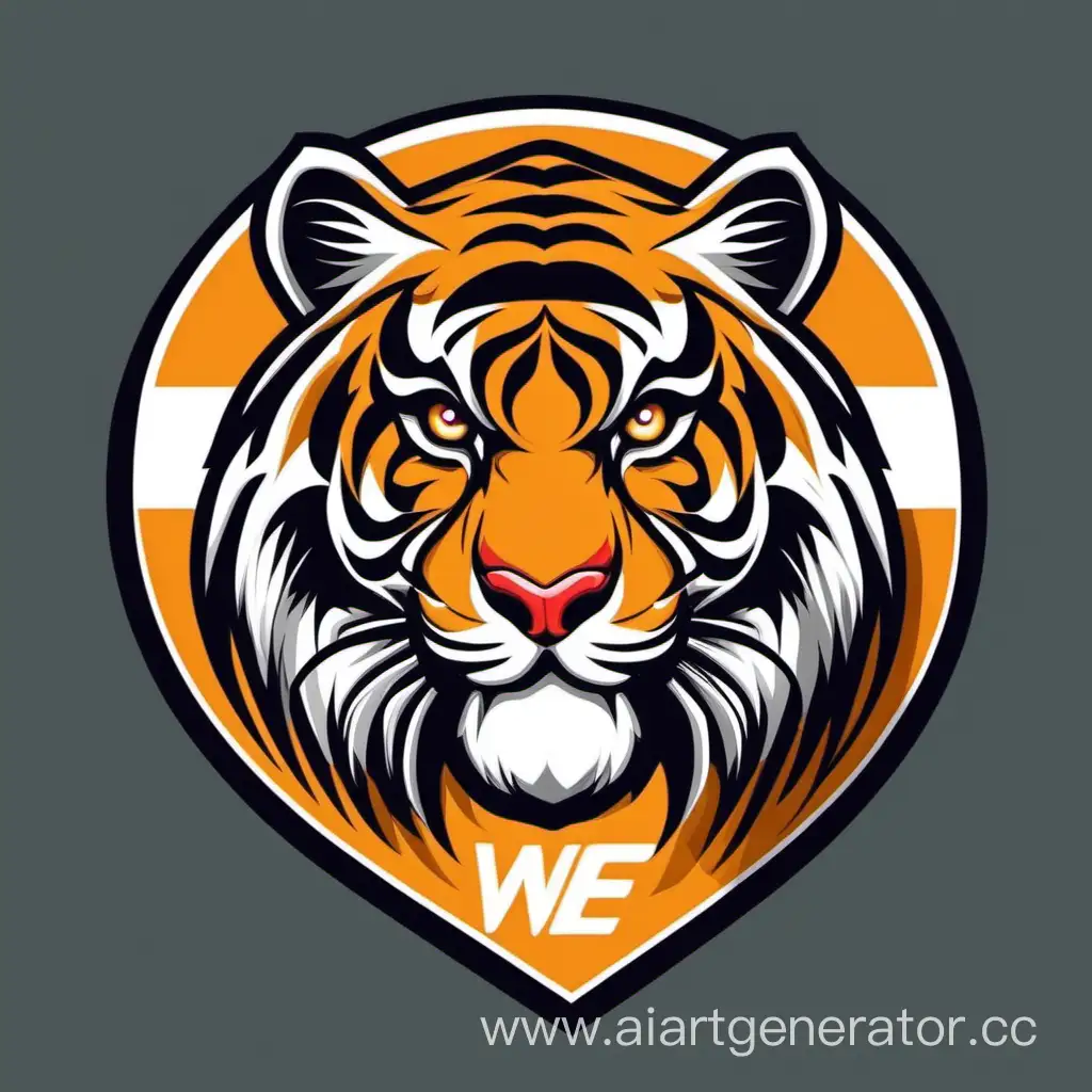 Dynamic-Amur-Tiger-Football-Logo