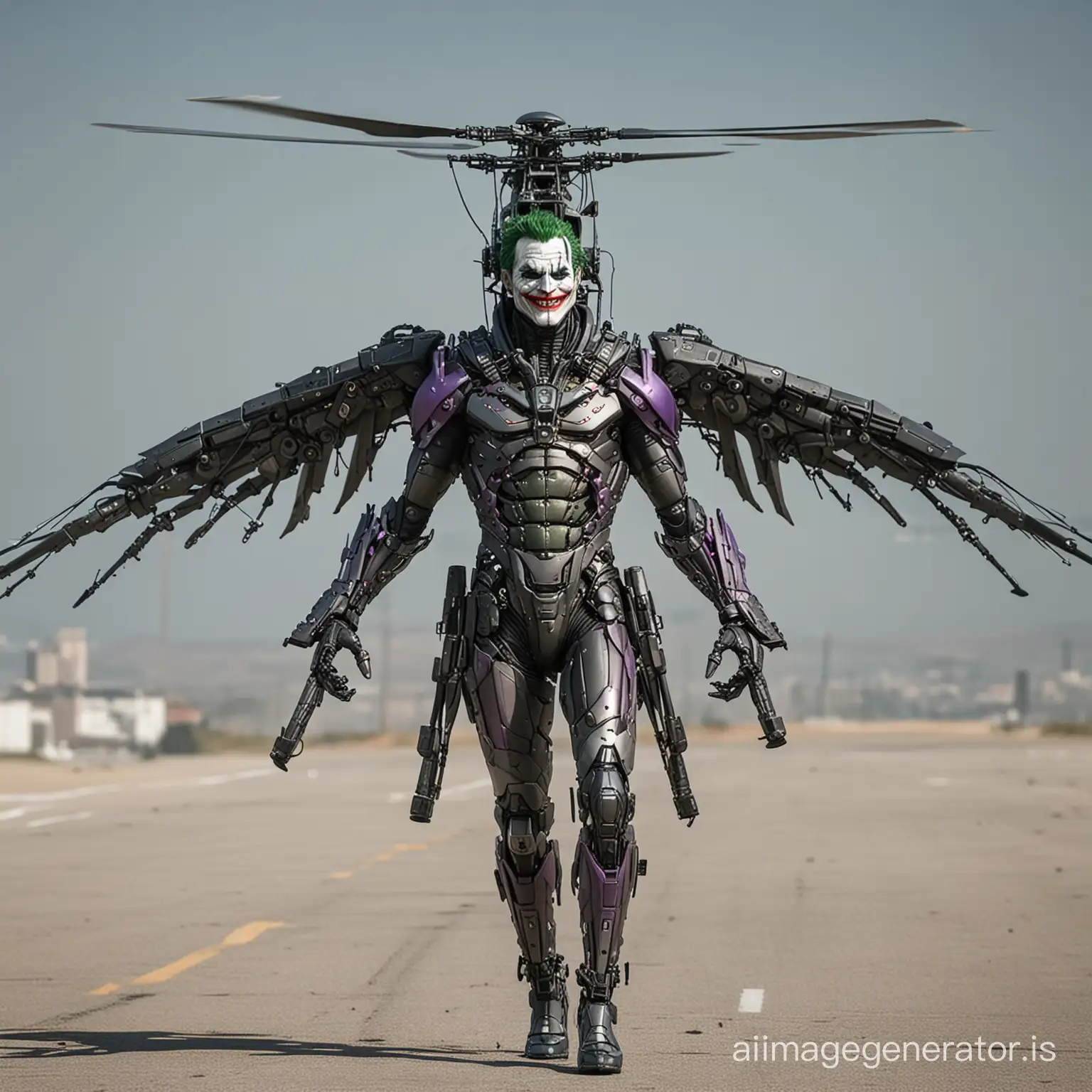humanoid helicopter joker