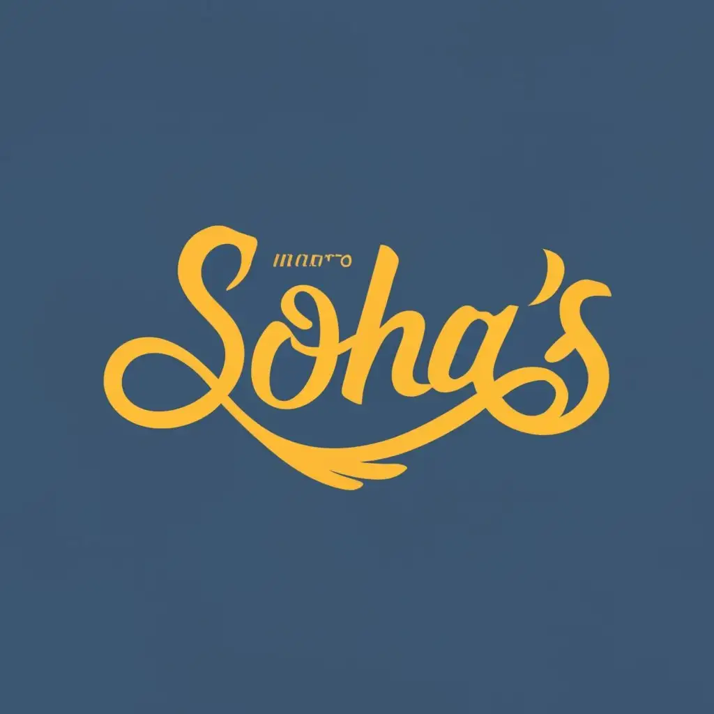 LOGO-Design-For-Sohas-Saree-Collection-Elegant-Cloth-Theme-with-Typography-for-Home-and-Family-Industry