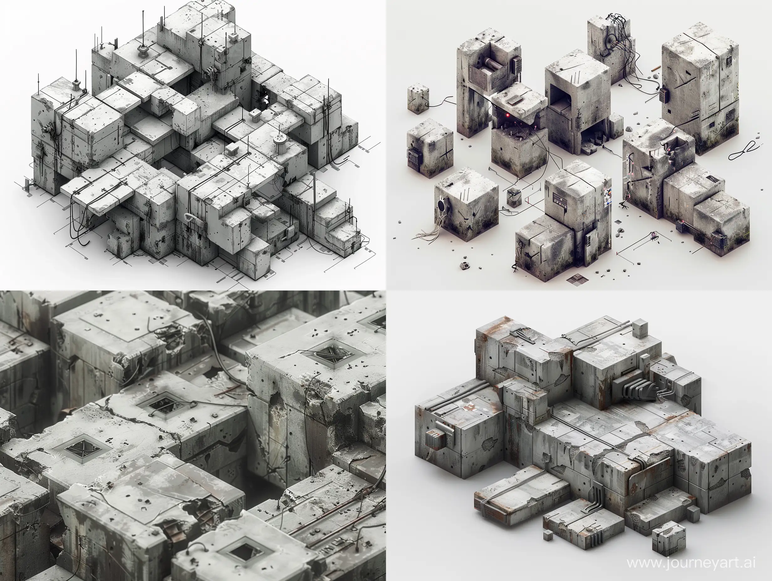 PostApocalyptic-Industrial-Ruins-in-Unreal-Engine-Concrete-Blocks-and-Steel-Parts-Sprite-Map