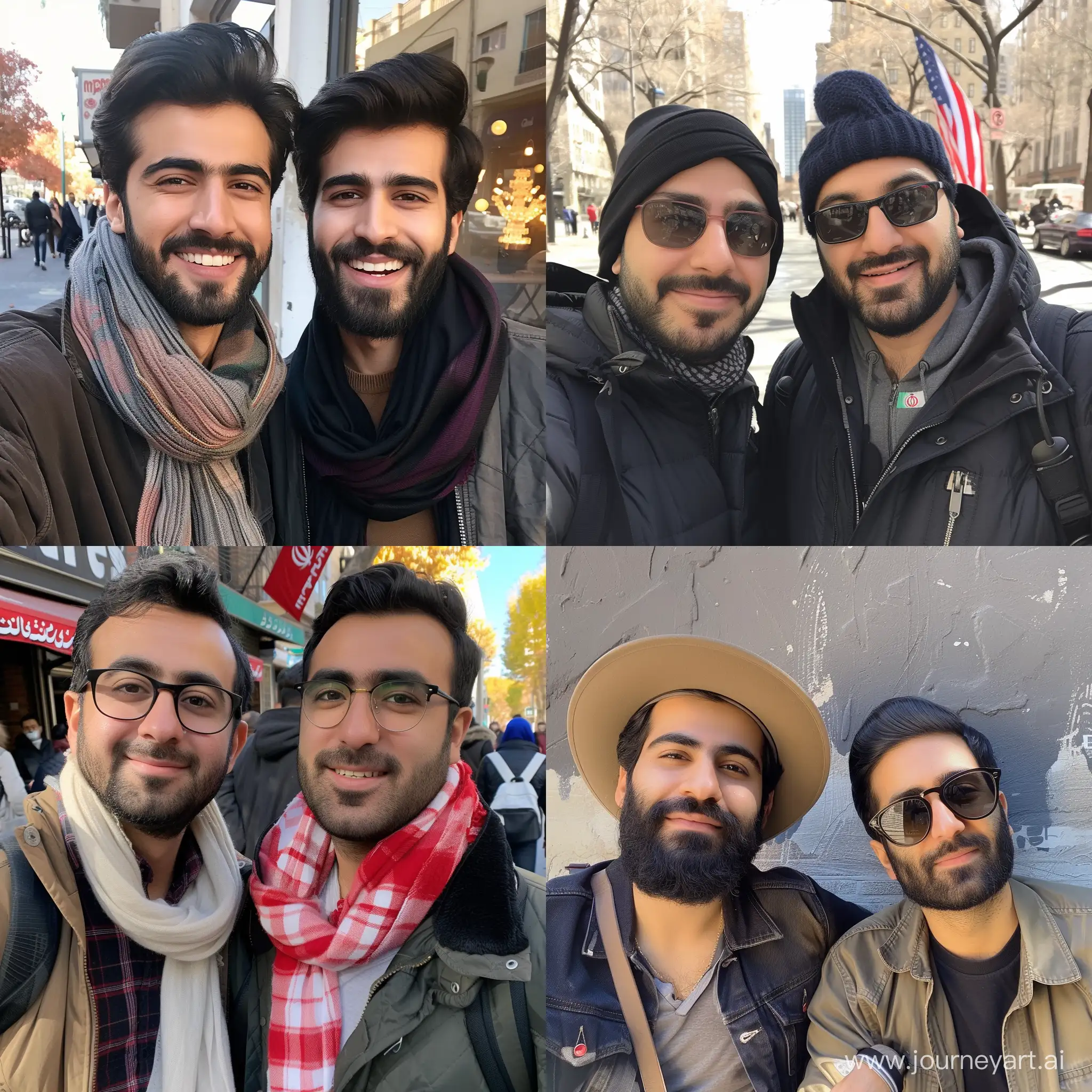 Иранские парни в США 