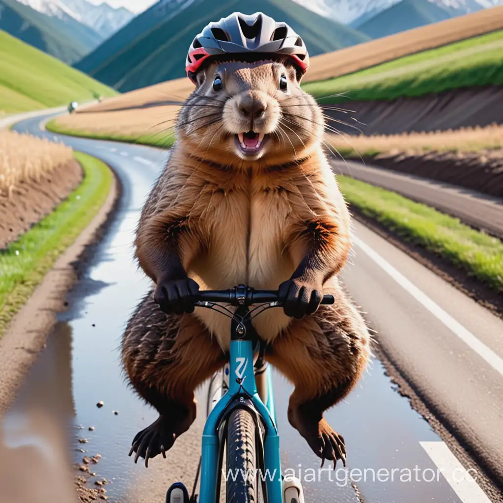 Mountain-Cyclist-Racing-Through-Dirt-and-Potholes