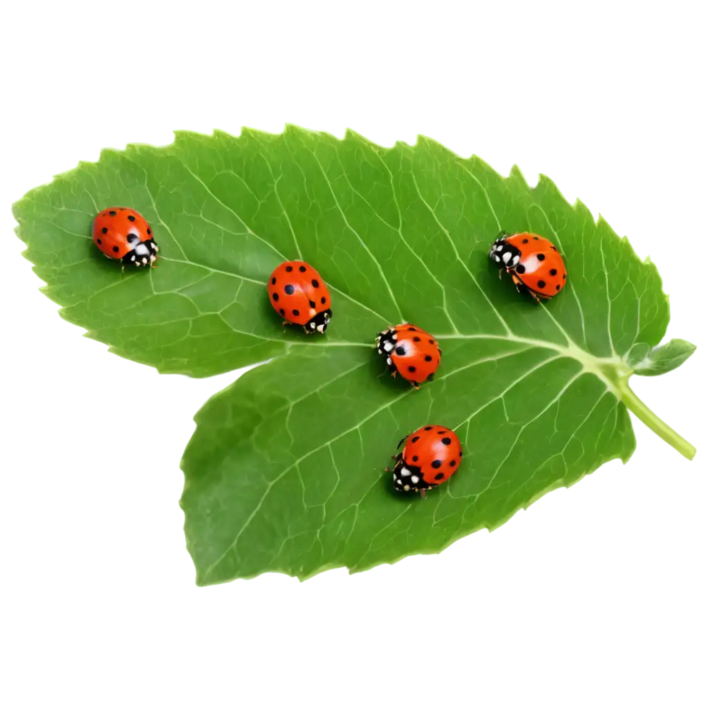 Vibrant-Ladybugs-on-a-Leaf-Captivating-PNG-Image-for-Nature-Enthusiasts