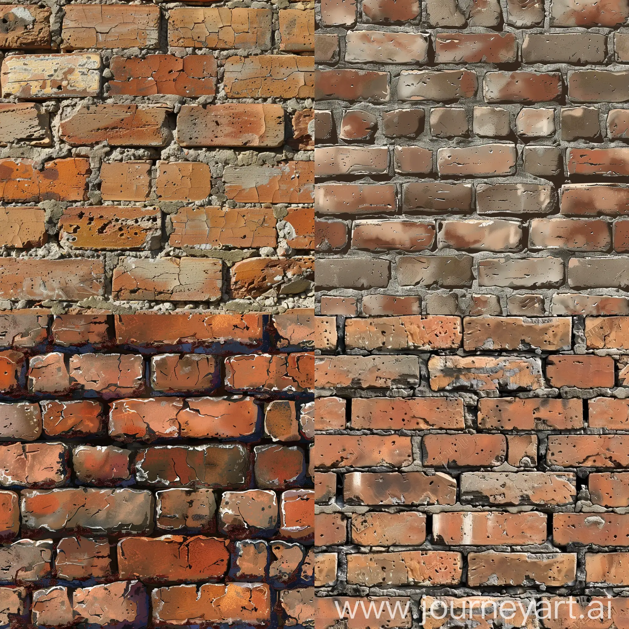 Seamless texture of brick