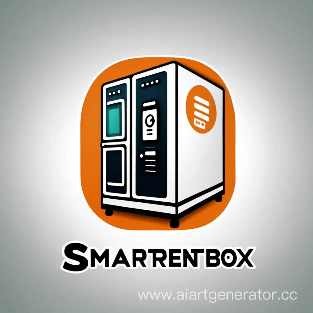 Convenient-Household-Appliance-Rental-SmartRentBox-Logo-Design