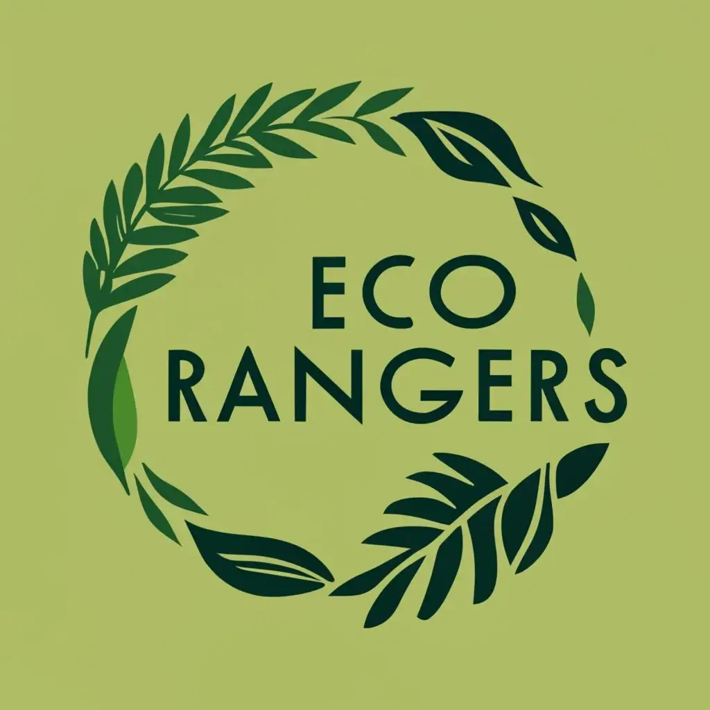 LOGO-Design-For-Eco-Rangers-Vibrant-Plants-and-Flowers-with-Inspiring-Typography-for-Nonprofit-Impact