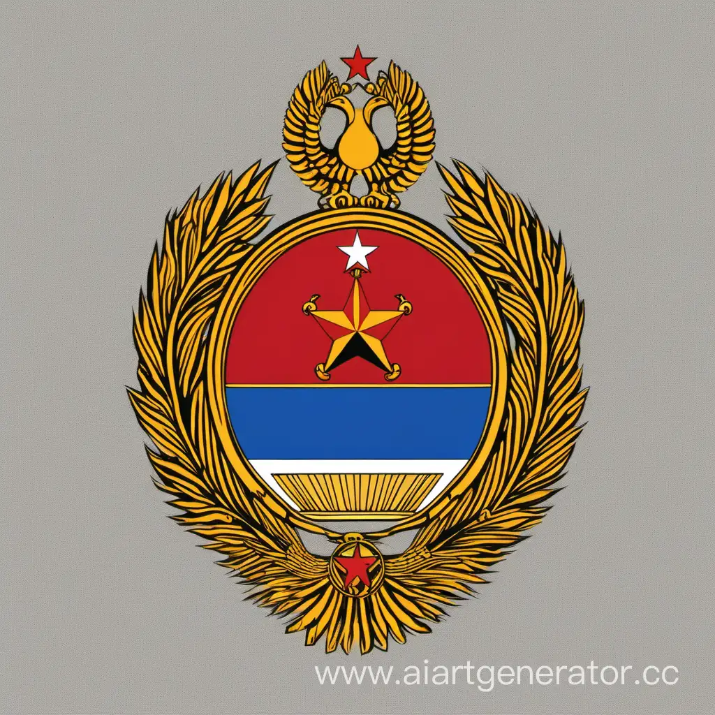 Флаг Коломенско-Покровской Республики Федератов военная тематика
