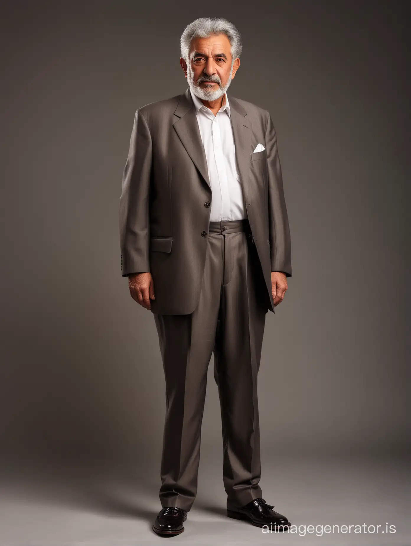 Elegant Iranian Gentleman A Distinguished Portrait of a Luxurious