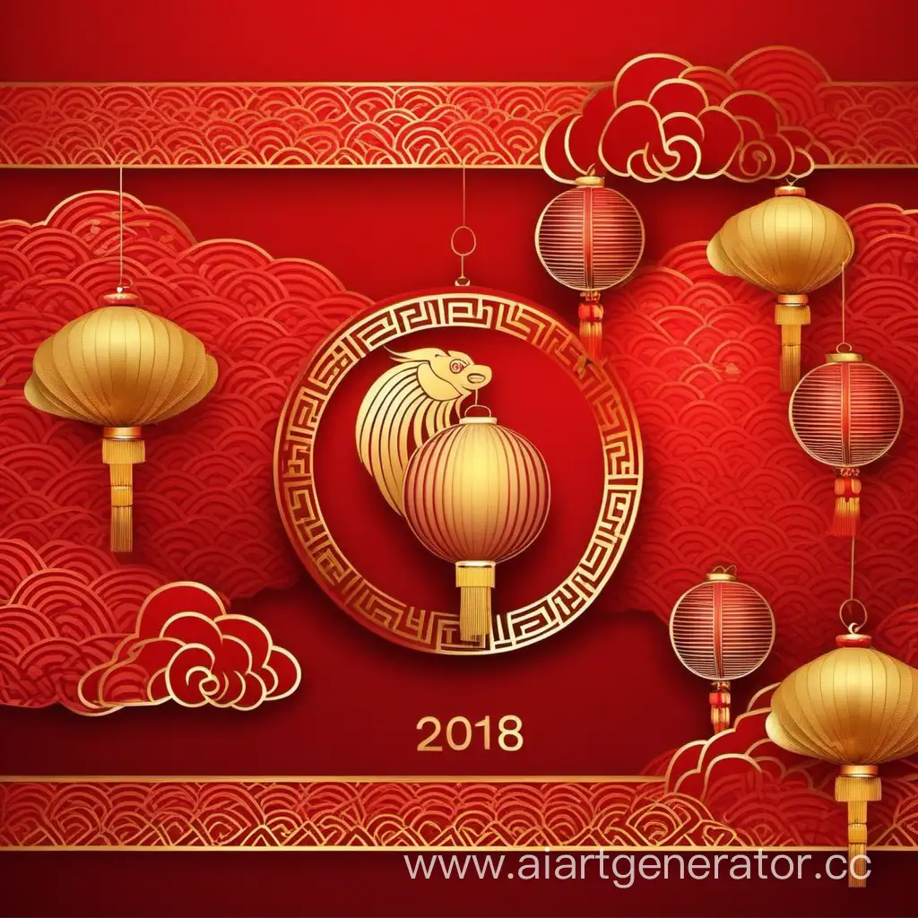 красивая текстура к китайскому новому году