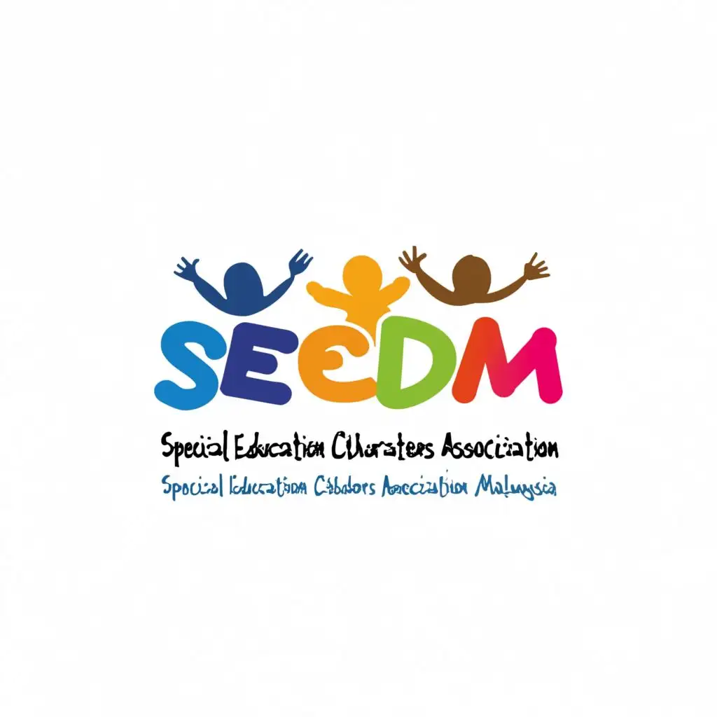 a logo design,with the text "Special Education Children's Educators Association Malaysia", main symbol:autism,Moderate,be used in Nonprofit industry,clear background