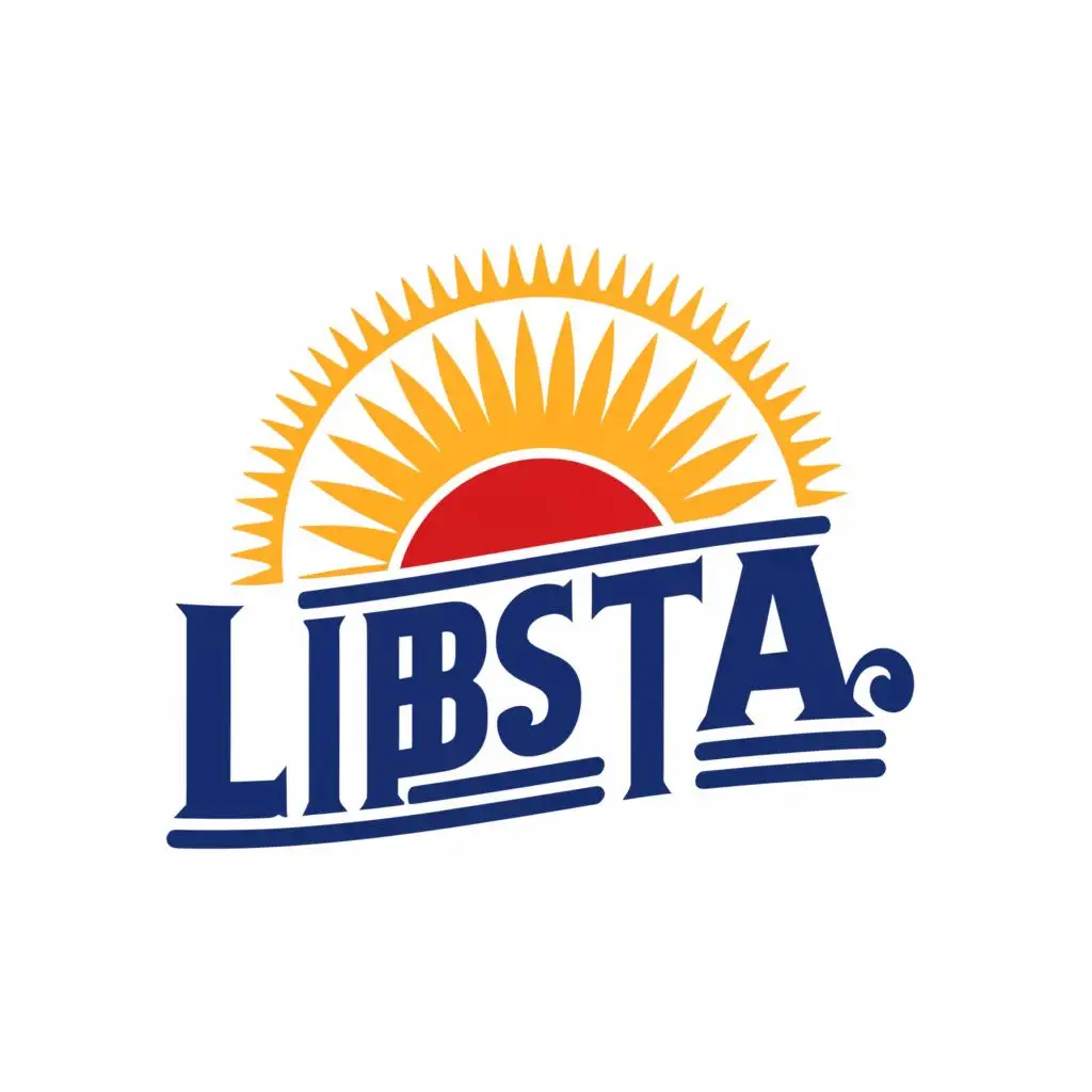 LOGO-Design-For-Libsta-Sunset-Banner-with-Typography