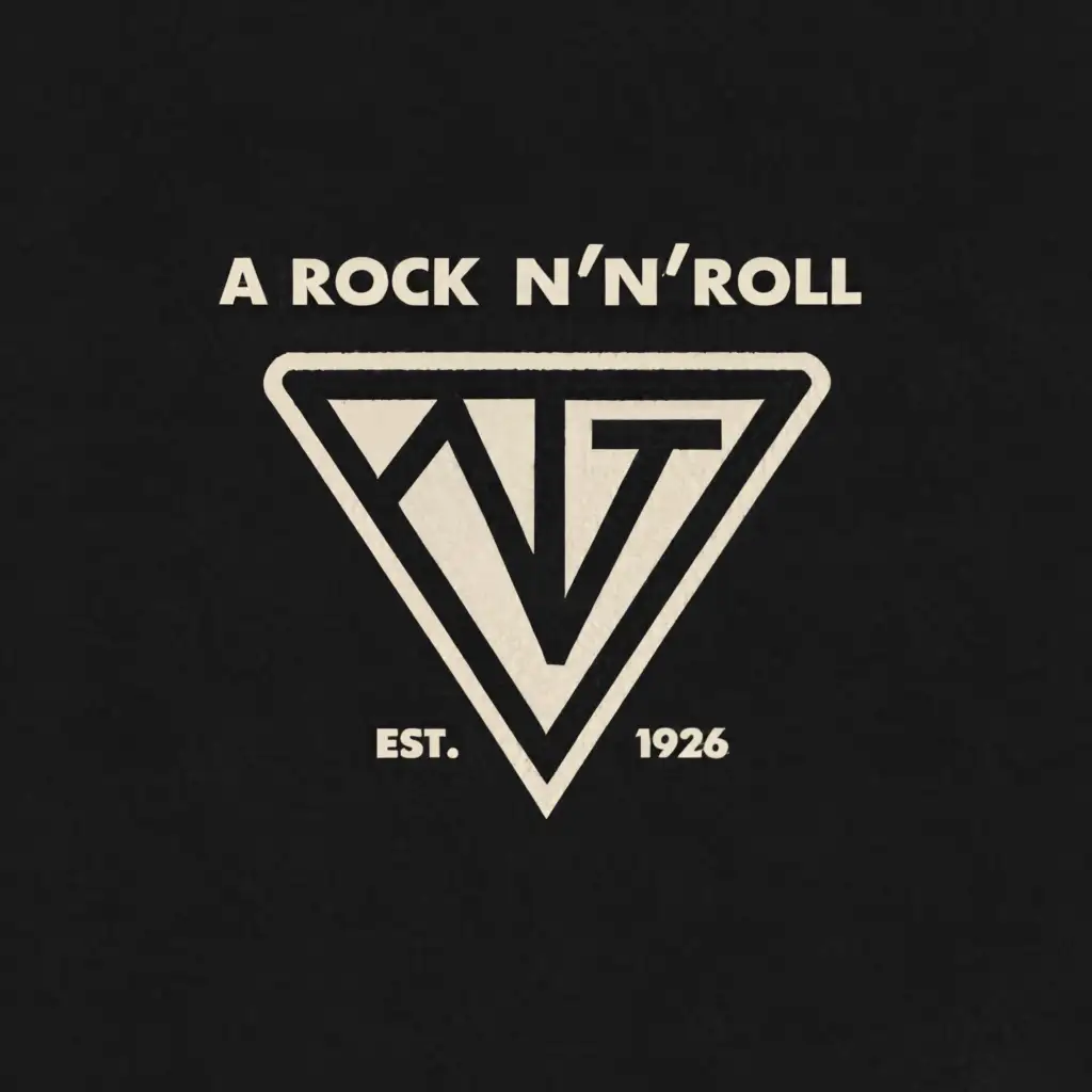 a logo design, with the text 'V.T', main symbol: Diamond, Minimalistic, clear background, black logo, rock n' roll style, hard rock, text in diamond