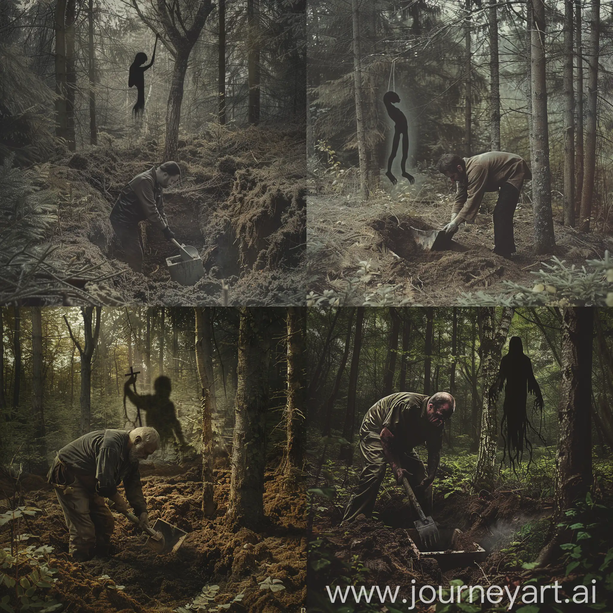 Eerie-Forest-Grave-Digging-with-Spectral-Apparition