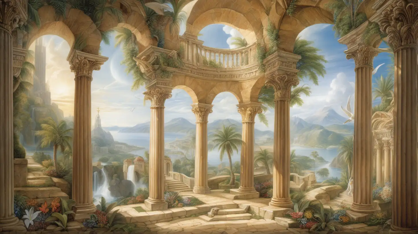 Heavenly Paradise Reconstruction Reflecting Christs Worth and Beauty