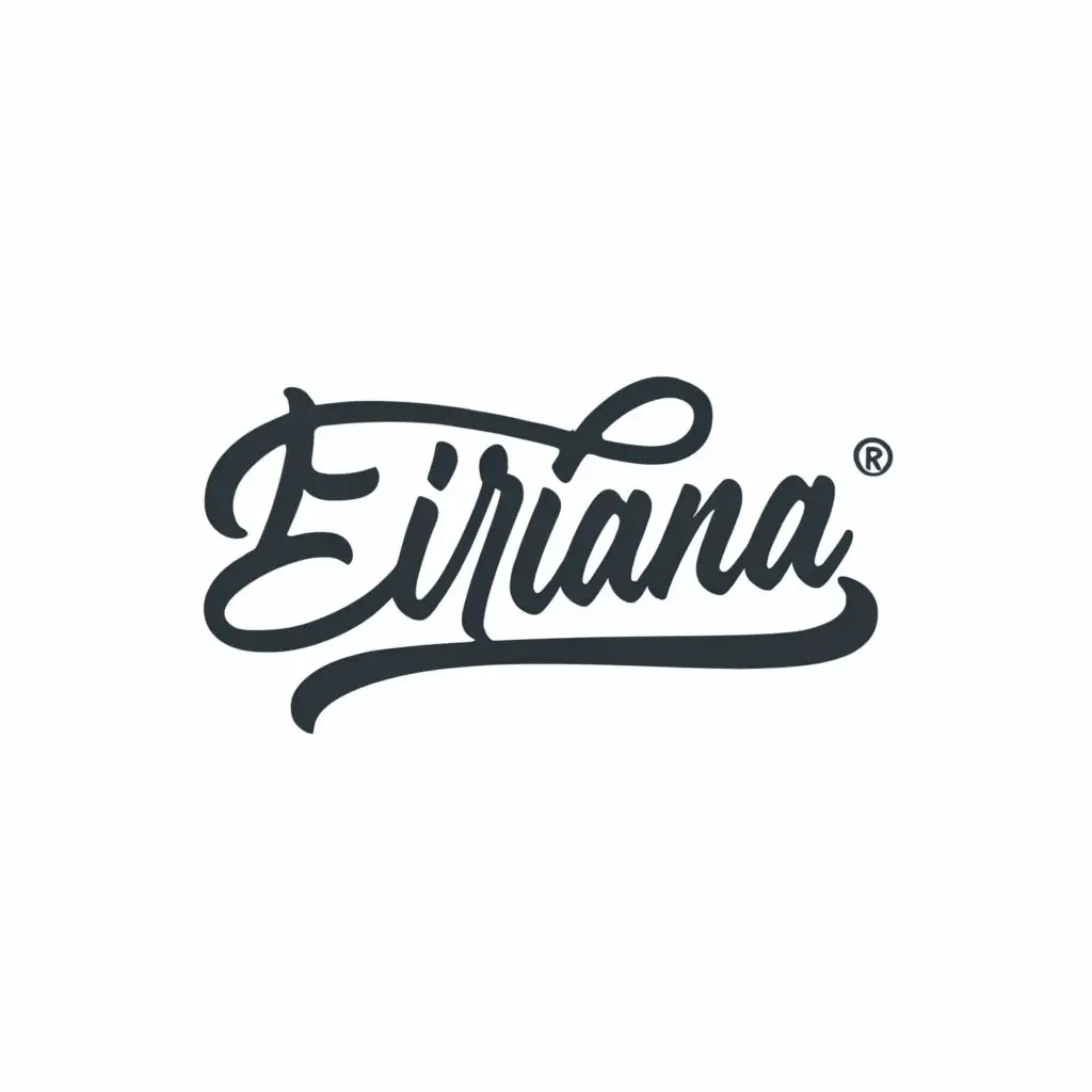 logo, Clothing brand, with the text "Eiriana", typography, be used in Home Family industry