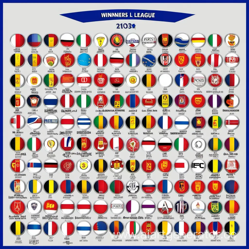 Все победидители лиги Европы до 2103 года