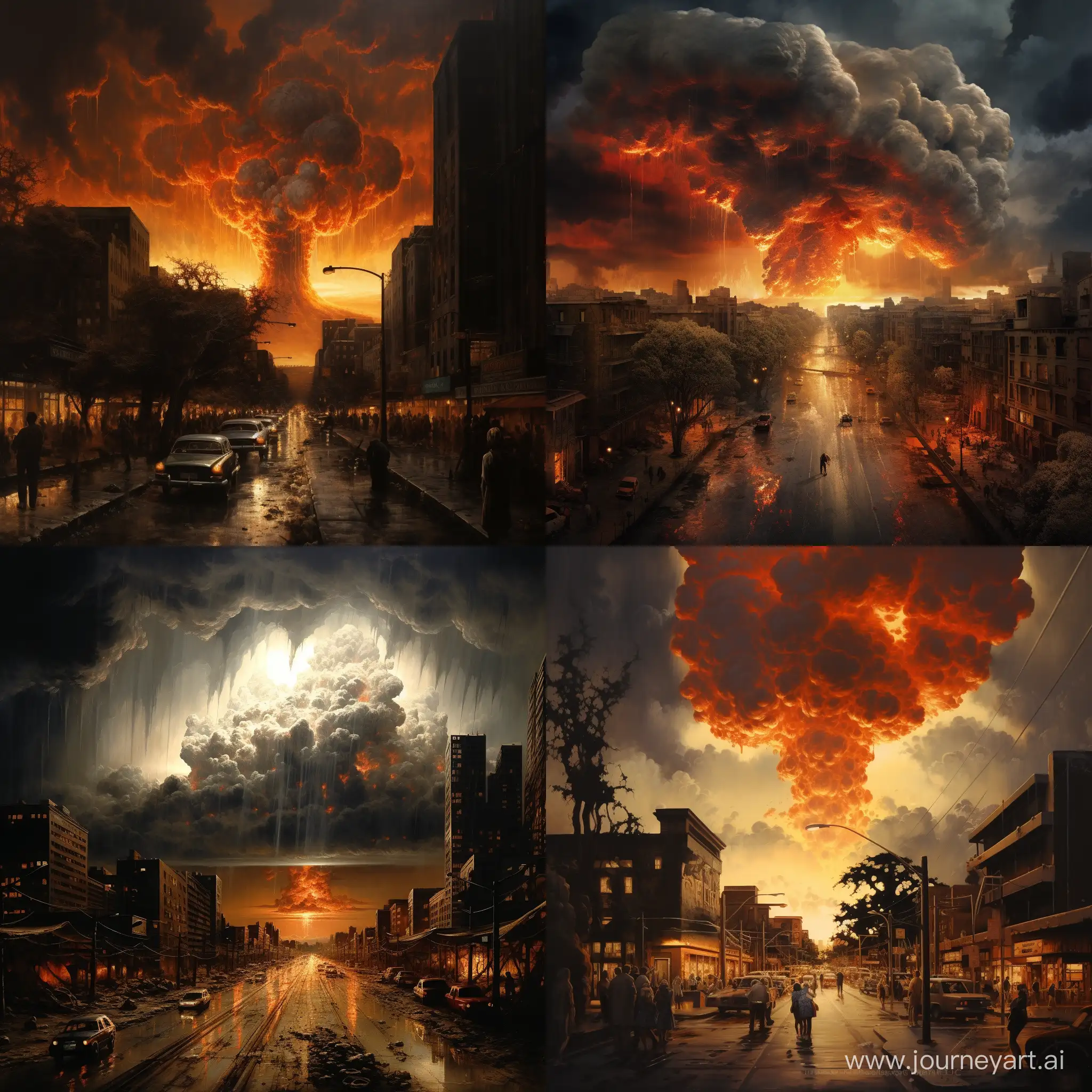 Cityscape-Devastated-by-Nuclear-Explosion-in-Stormy-Weather