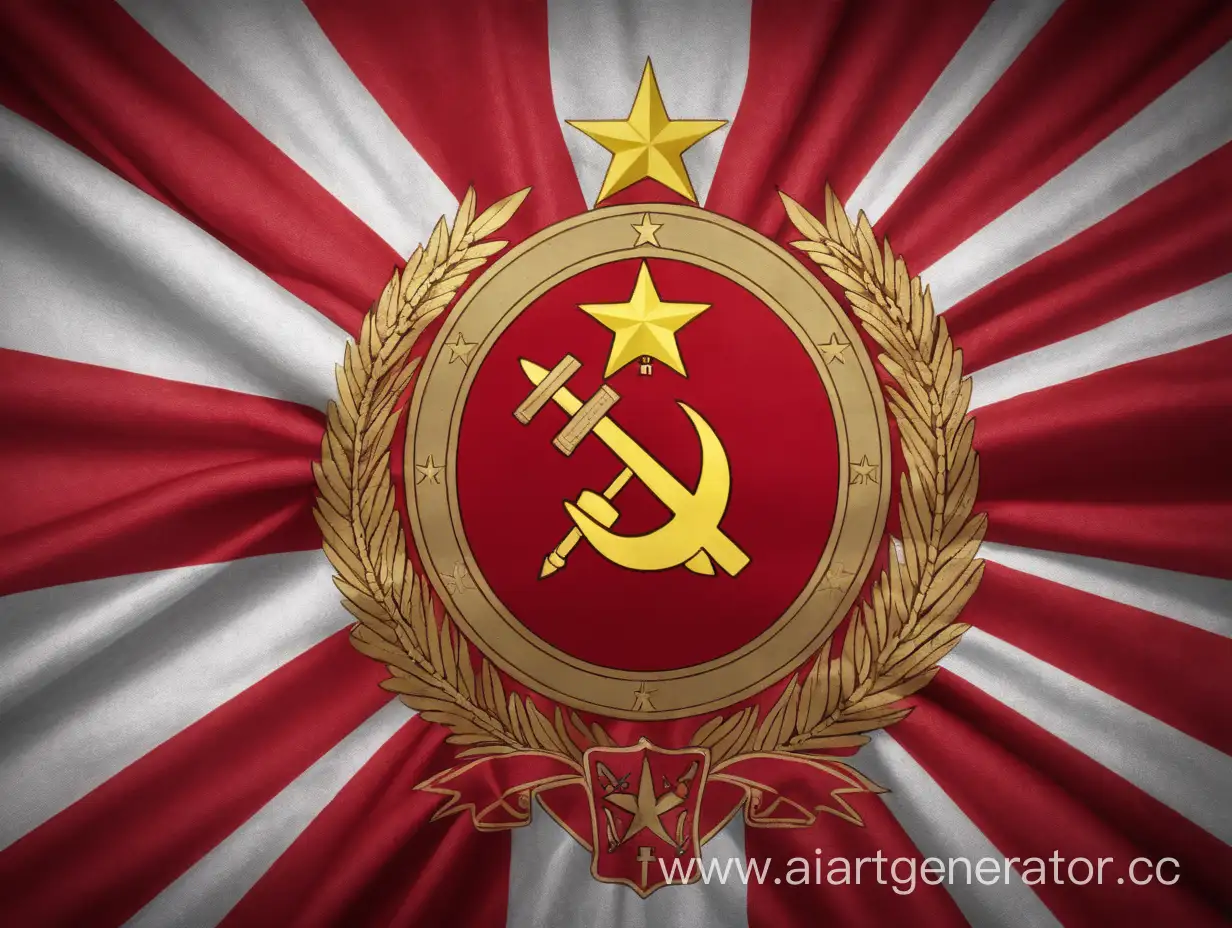 Христианско-коммунистическая Империя Света флаг