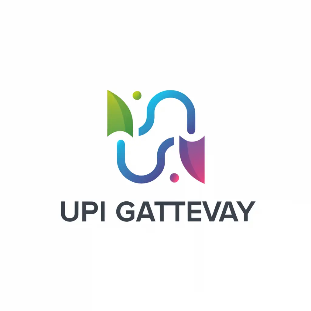 a logo design,with the text 'upi gateway', main symbol:payment,Moderate, be used in Internet industry, clear background