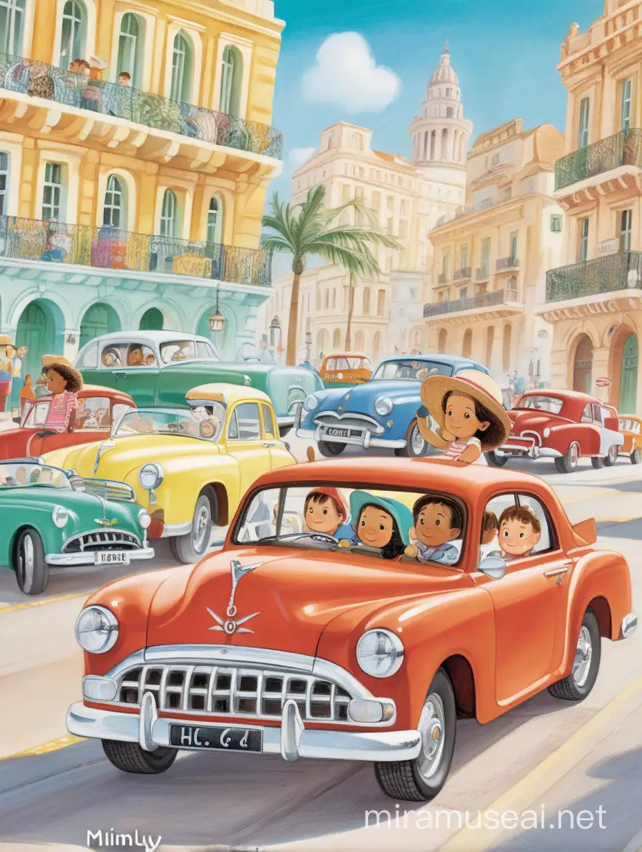 Milly and Miltons Havana Adventure with Classic Cars
