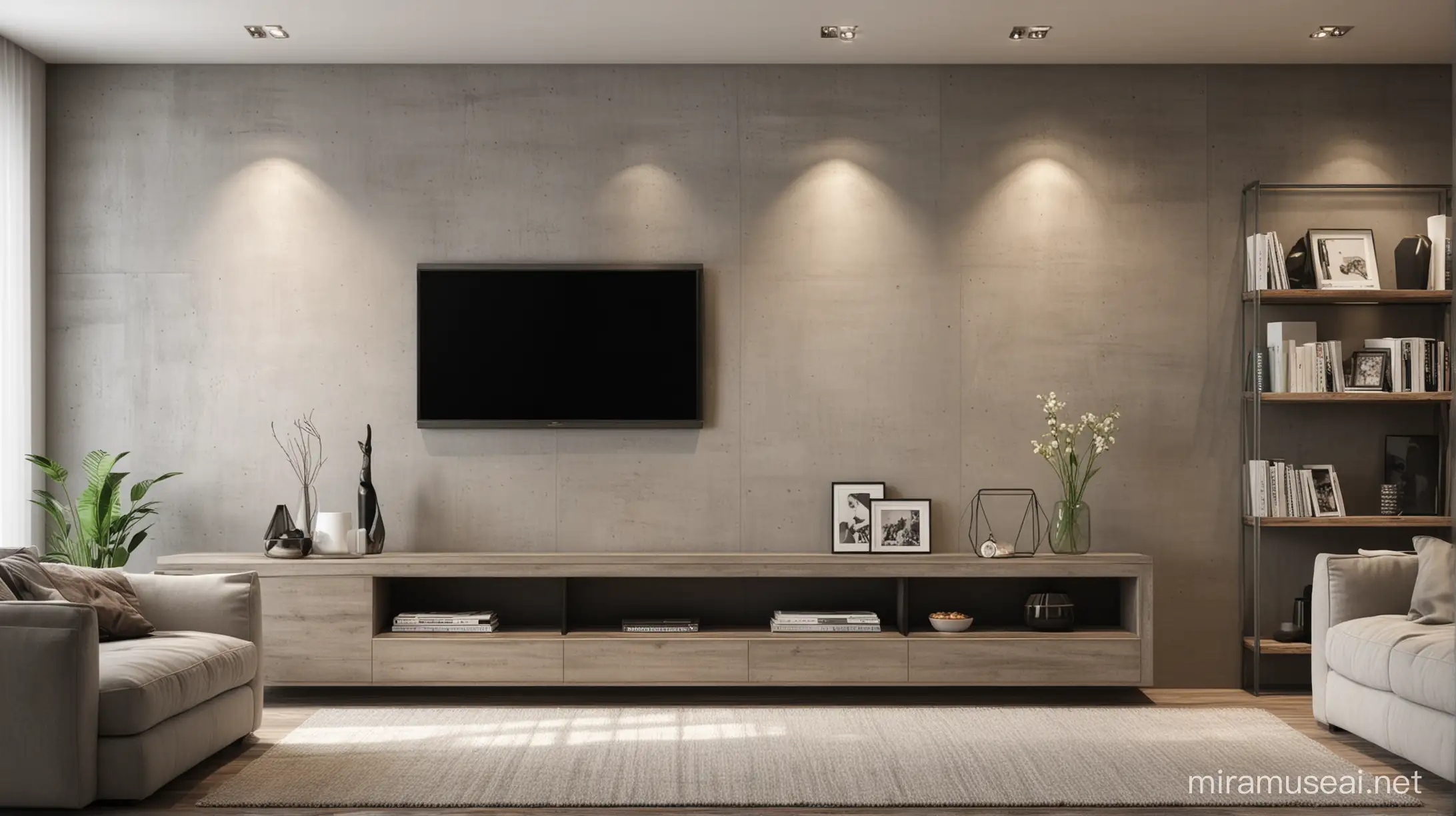 Modern Interior Wall Design with Clean Lines and Contemporary Decor