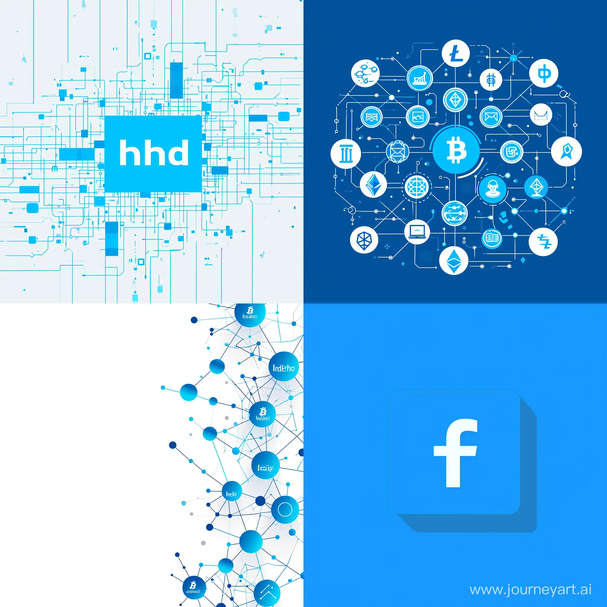 Minimalistic-Crypto-Tech-LinkedIn-Banner-in-Blue-and-White