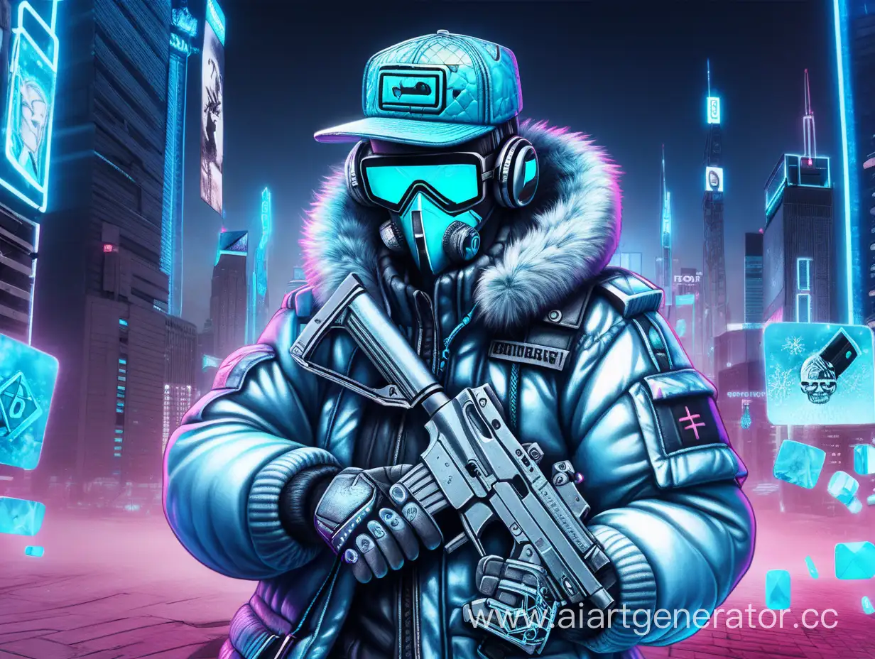 Frosty-Cyberpunk-Aesthetics-for-Cold-Game-YouTube-Channel-Banner