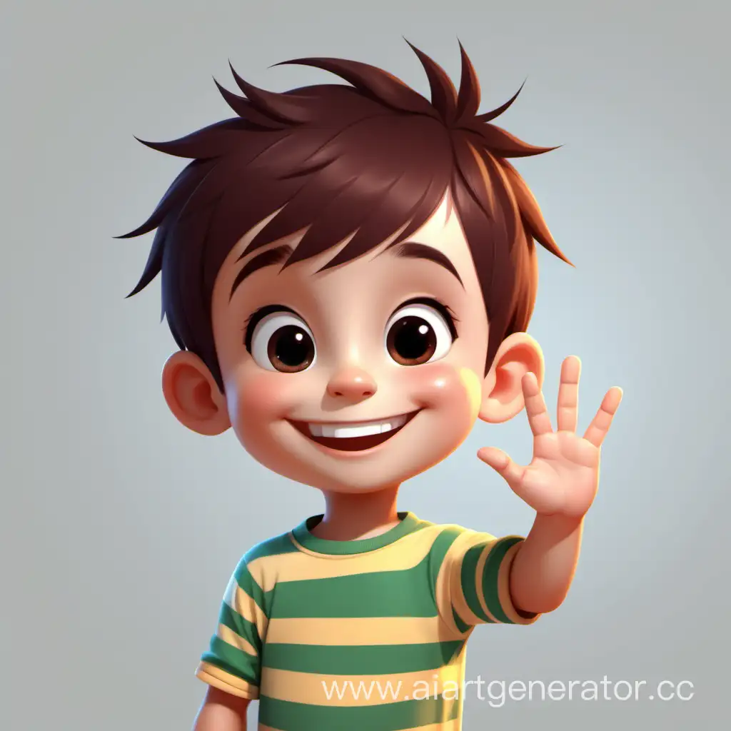 Adorable-Cartoon-Boy-Neznayka-Smiles-and-Waves