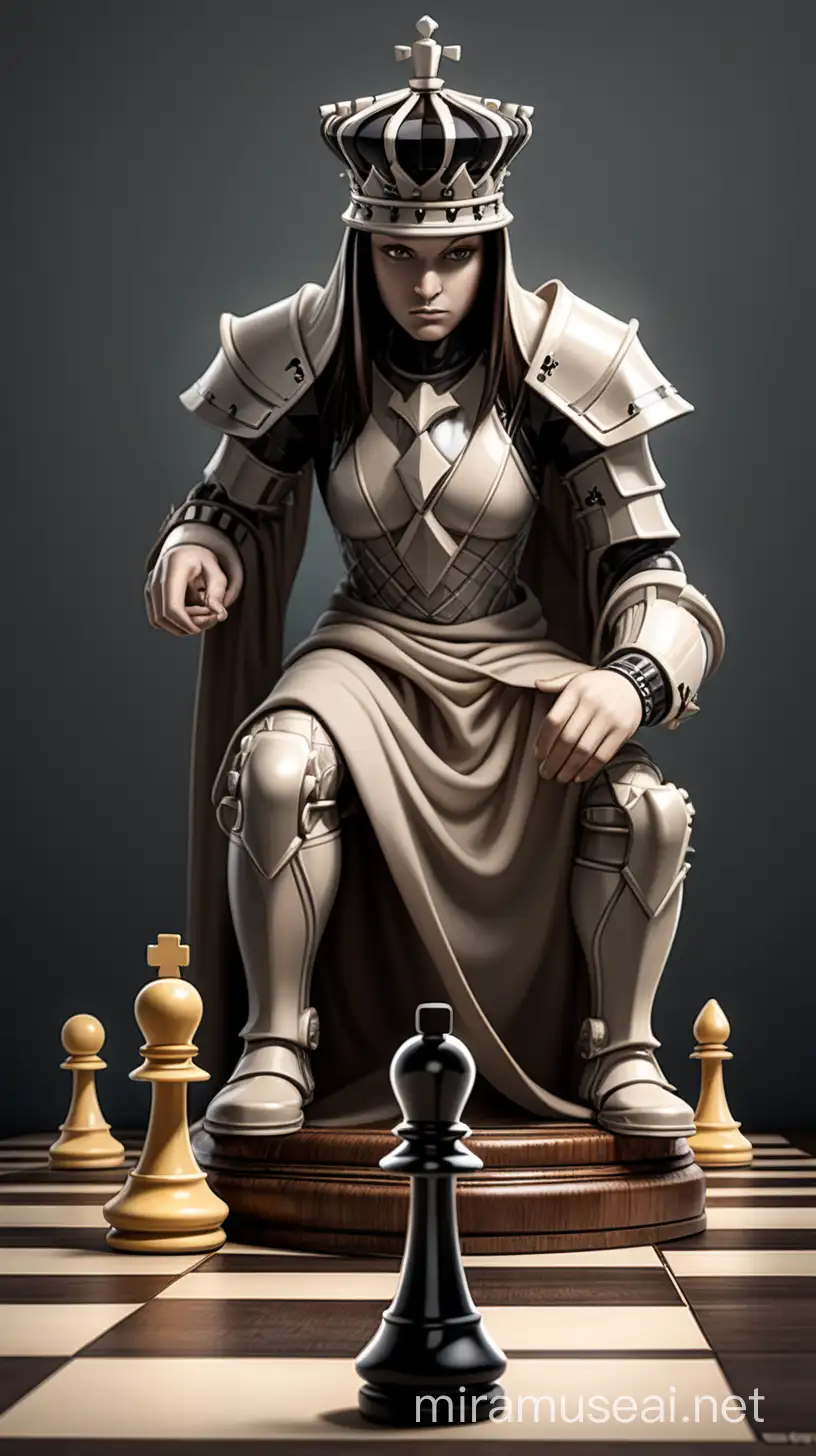 Chess Oracle with Pawn Pieces