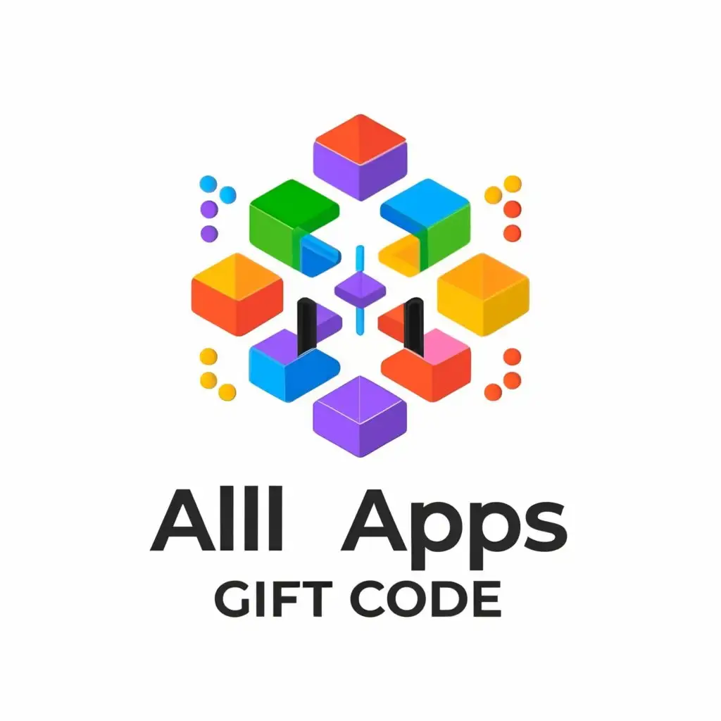 a logo design,with the text "All apps gift code 🎁", main symbol:Colour prediction telegram channel,Moderate,clear background