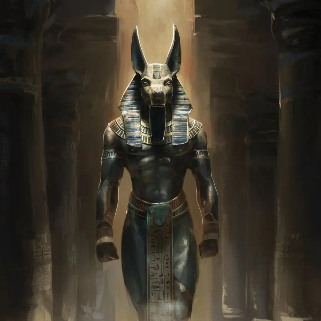 Majestic-Anubis-Statue-in-Golden-Sands