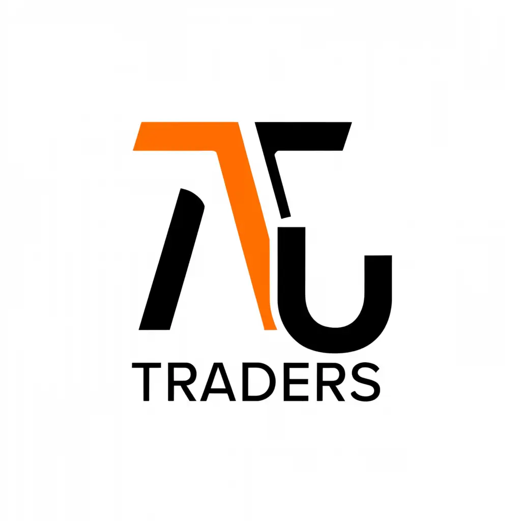 a logo design,with the text "A-U Traders", main symbol:AU,Minimalistic,clear background