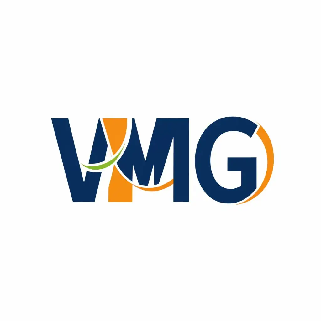 logo, VIGETA MEDIA GROUP, with the text "VMG", typography, be used in Internet industry