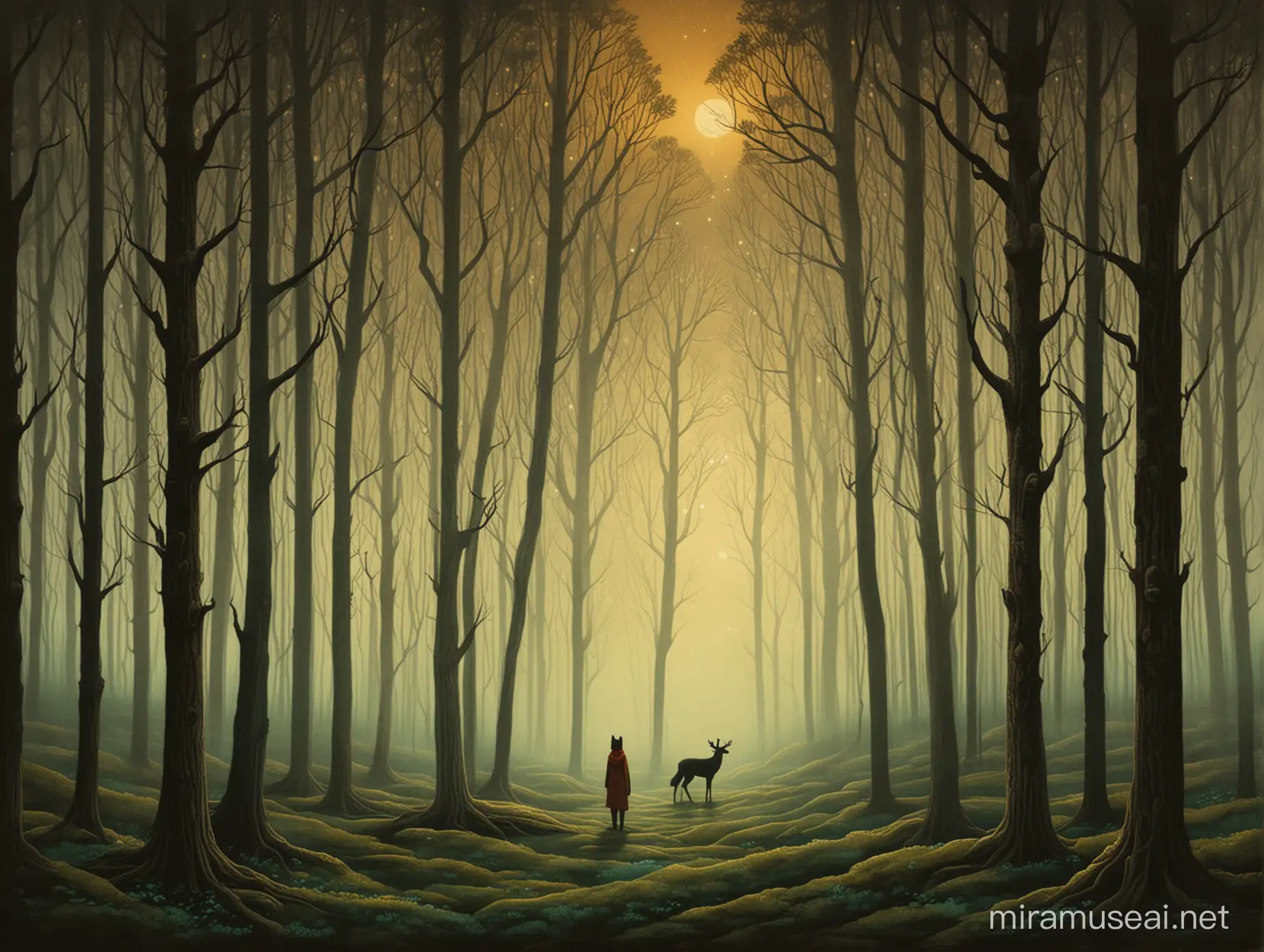 forest, style by Andy Kehoe