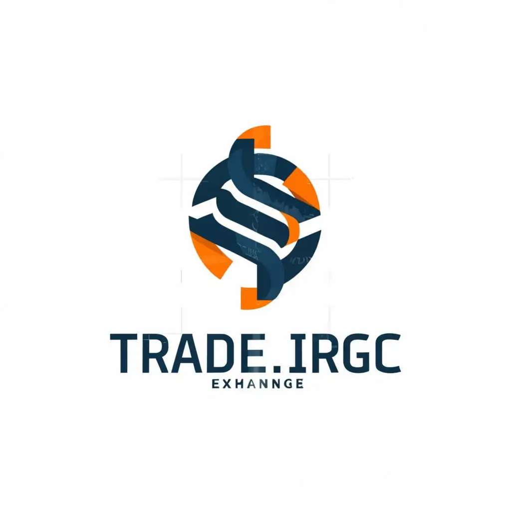 a logo design,with the text "Trade.IRGC", main symbol:FOREX,Moderate,be used in Finance industry,clear background