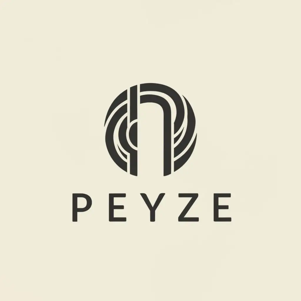 a logo design,with the text "Peyze", main symbol:letter,complex,clear background