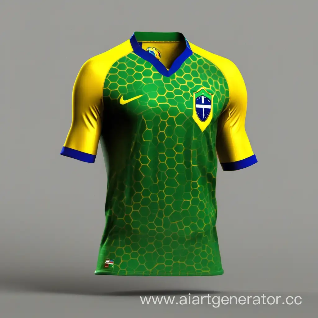 Brazilian-National-Team-Jersey-Concept-Vibrant-Yellow-Jersey-with-Green-Trim
