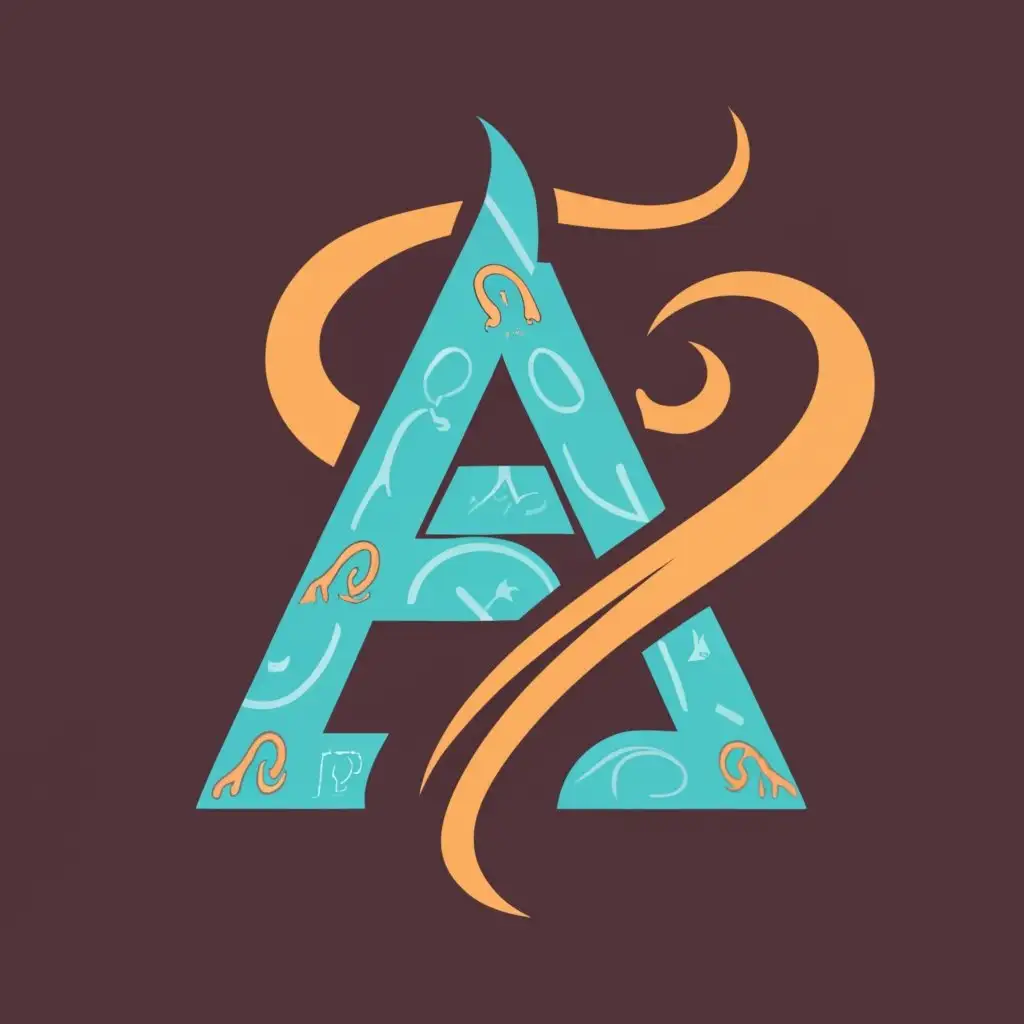 logo, Art Nouveau, runes, magic, flame, with the text "Avery Koch", typography, be used in Internet industry
