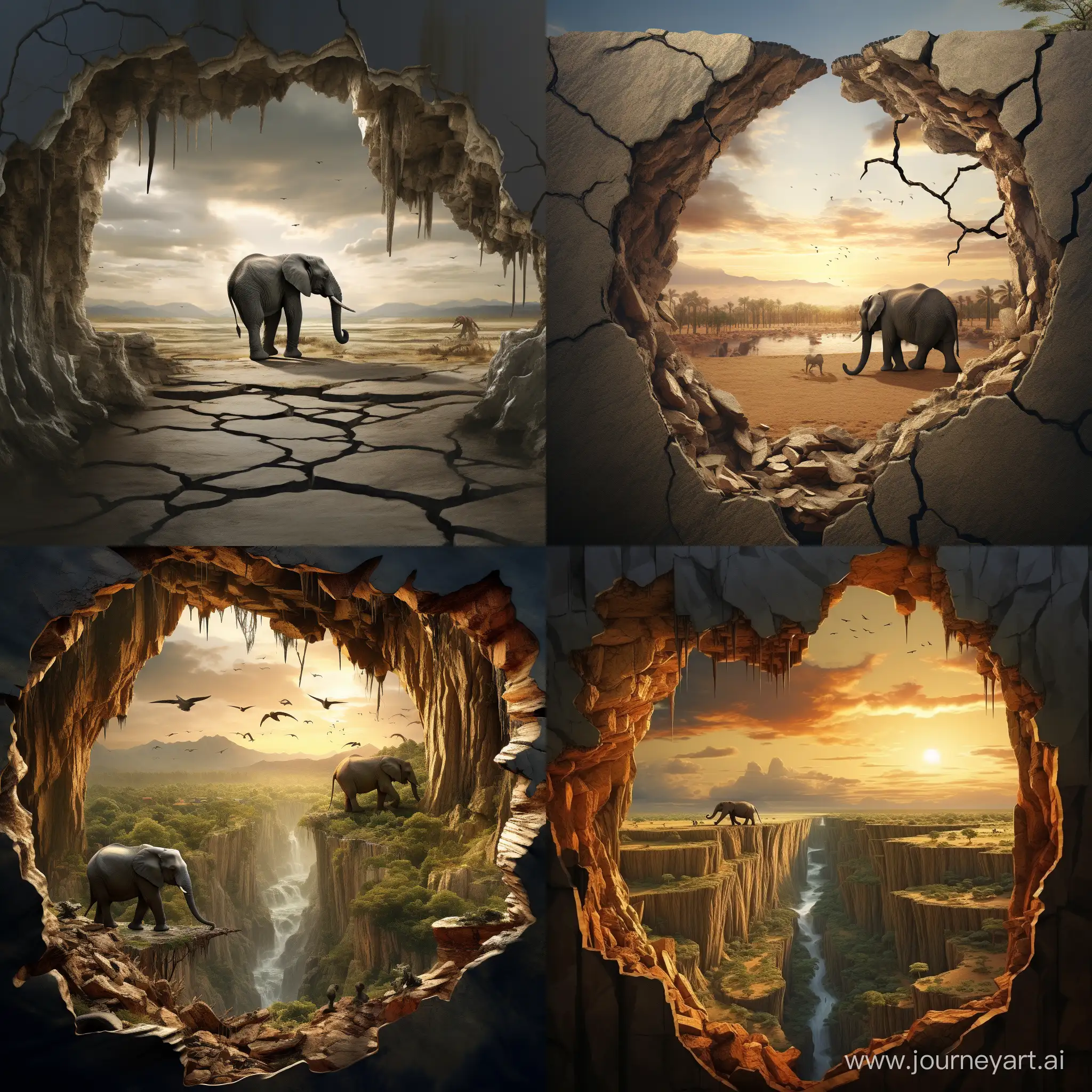 Wild-Animals-Unleashed-Epic-Realistic-Scene-with-RShaped-Crack