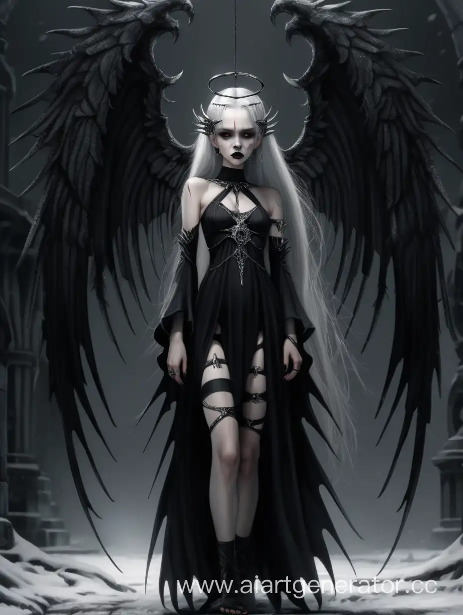 Mysterious-Gothic-Angel-Girl-with-Black-Wings