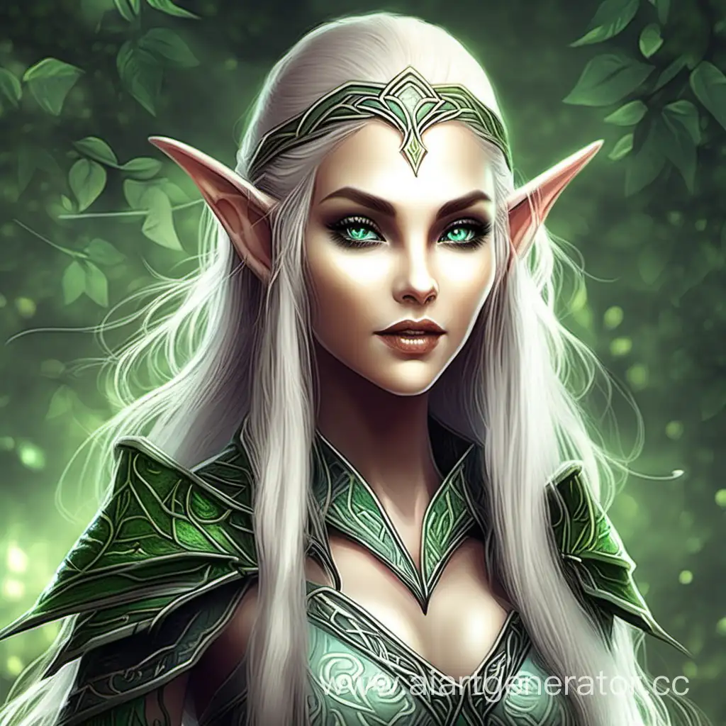 Enchanting-Elven-Girl-in-a-Magical-Forest