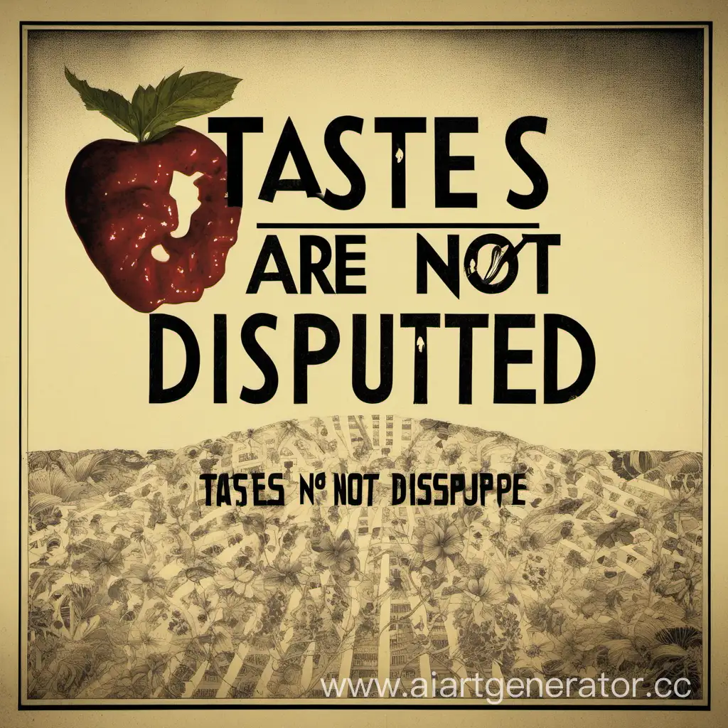 Captivating-Poster-for-the-Poetic-Show-Tastes-Are-Not-Disputed
