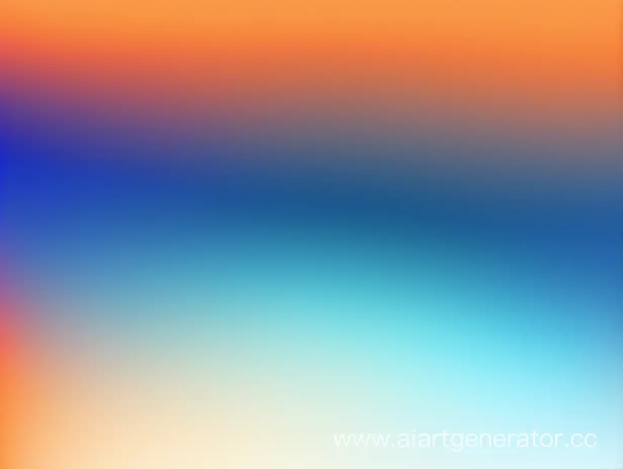 Abstract-Gradient-Blue-and-Orange-Background-with-Smoothly-Blurred-Spots