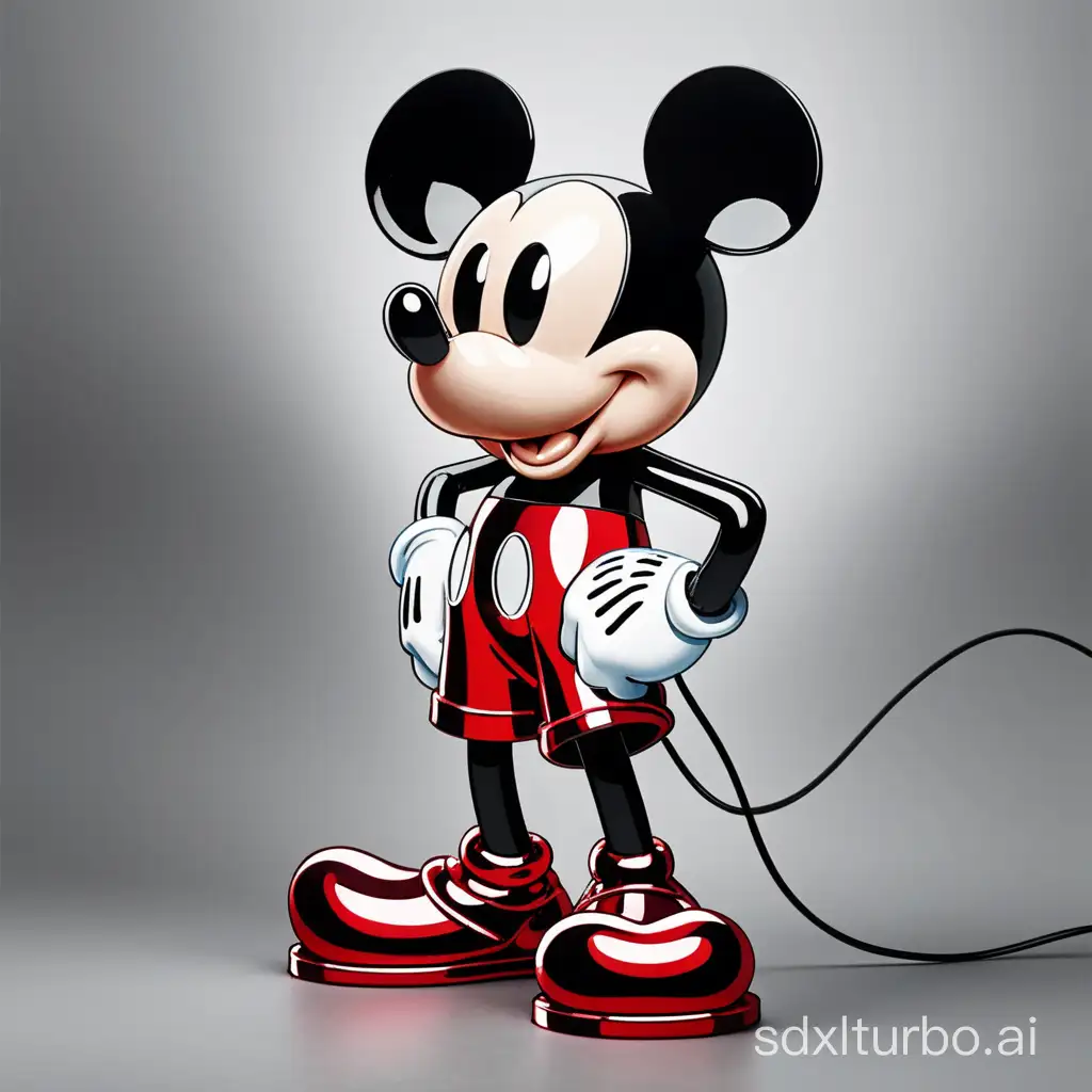 Metal material Mickey Mouse