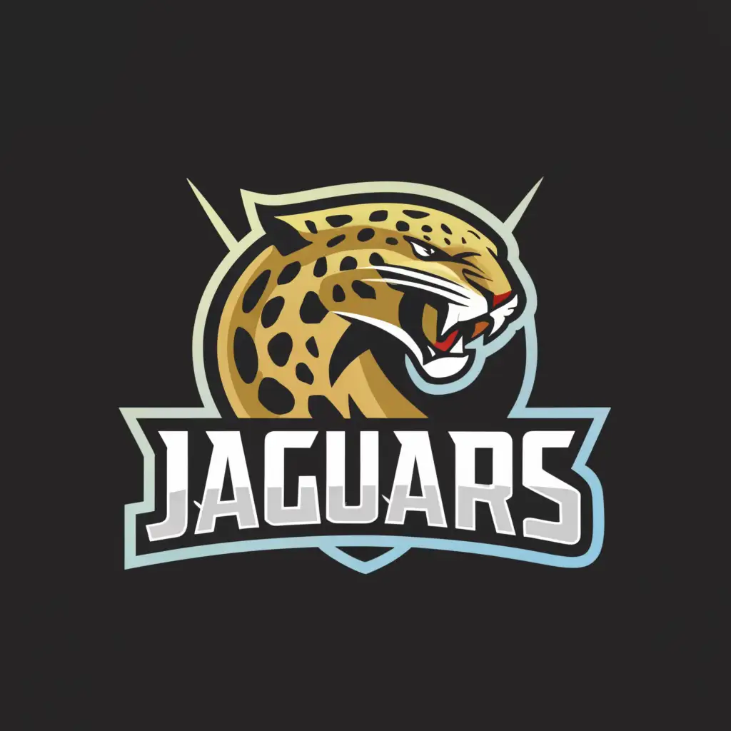a logo design,with the text "Jaguars", main symbol:Jaguar,Minimalistic,be used in Sports Fitness industry,clear background