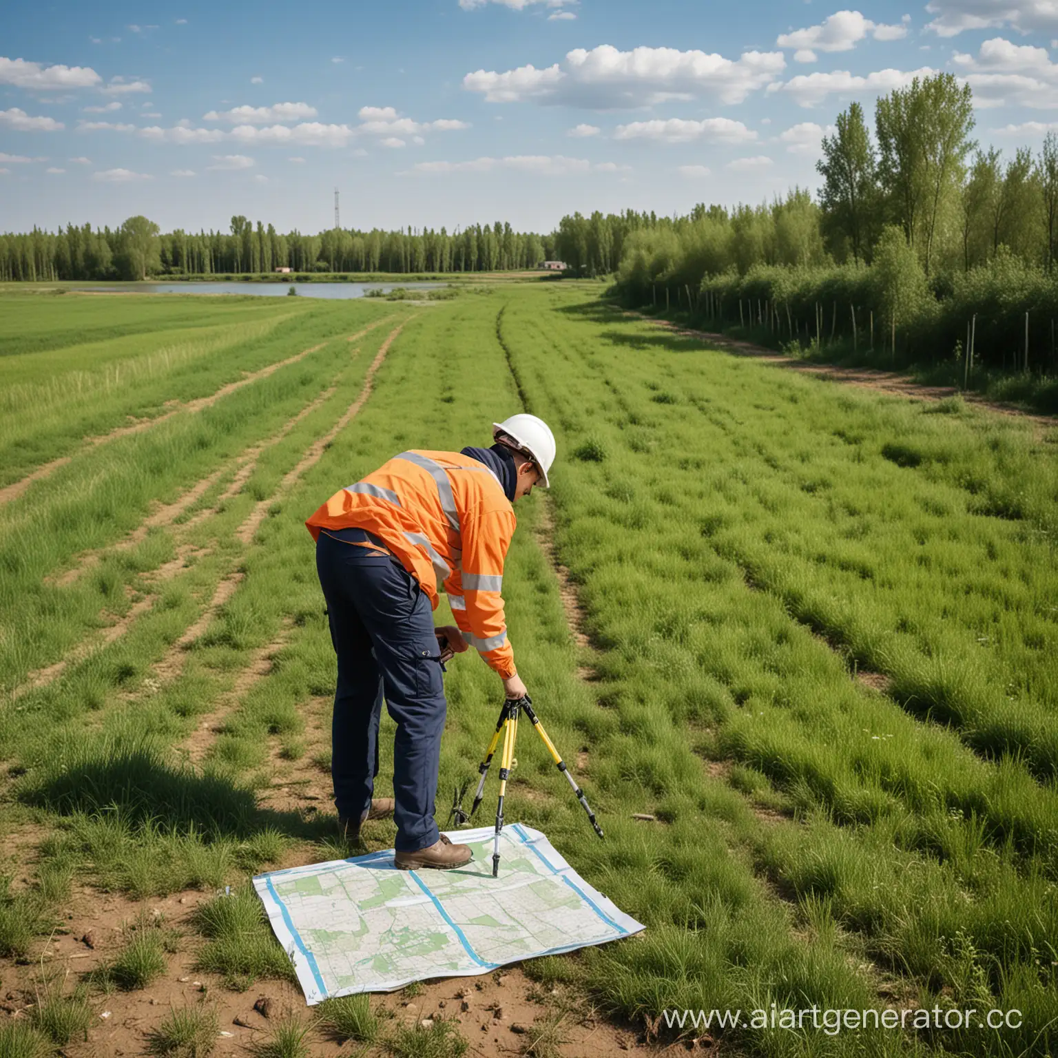 Professional-Cadastre-Engineer-Surveying-Green-Land-Plot-with-Modern-Equipment