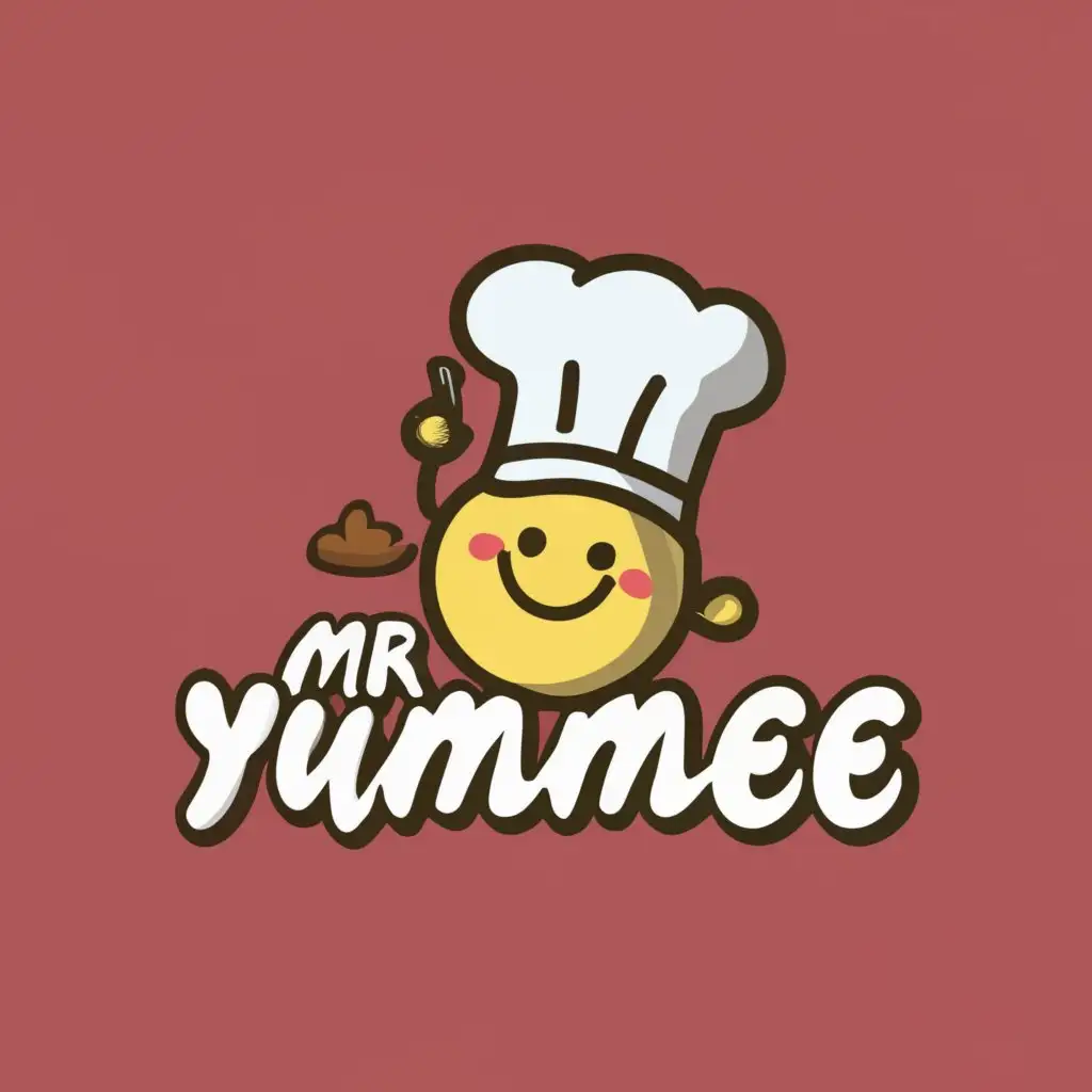 logo, chef hat, with the text "Mr Yummee", typography, be used in Restaurant industry